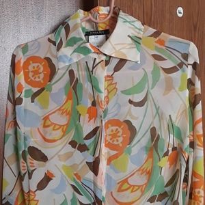 Patricia Pepe multi-colored blouse